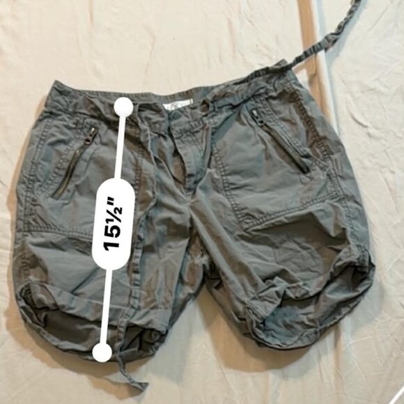 Ann Taylor Loft Size 6 Army Green Cargo Shorts - Picture 9 of 13